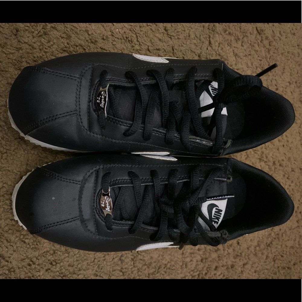 Black Nike Cortezs
